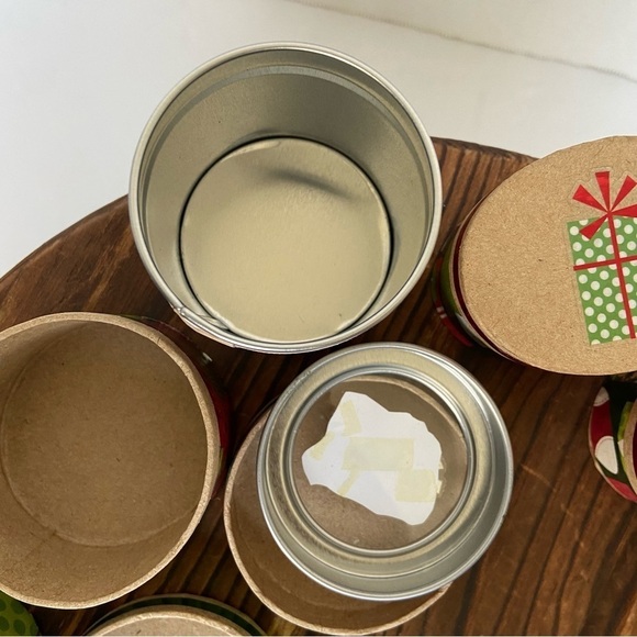 The Paper Studio Paper Mache Ornament Boxes Hobby Lobby Tiny Oval And Circle Box - Picture 9 of 15